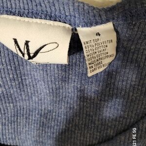 Blue Jean button up Dress sz 4